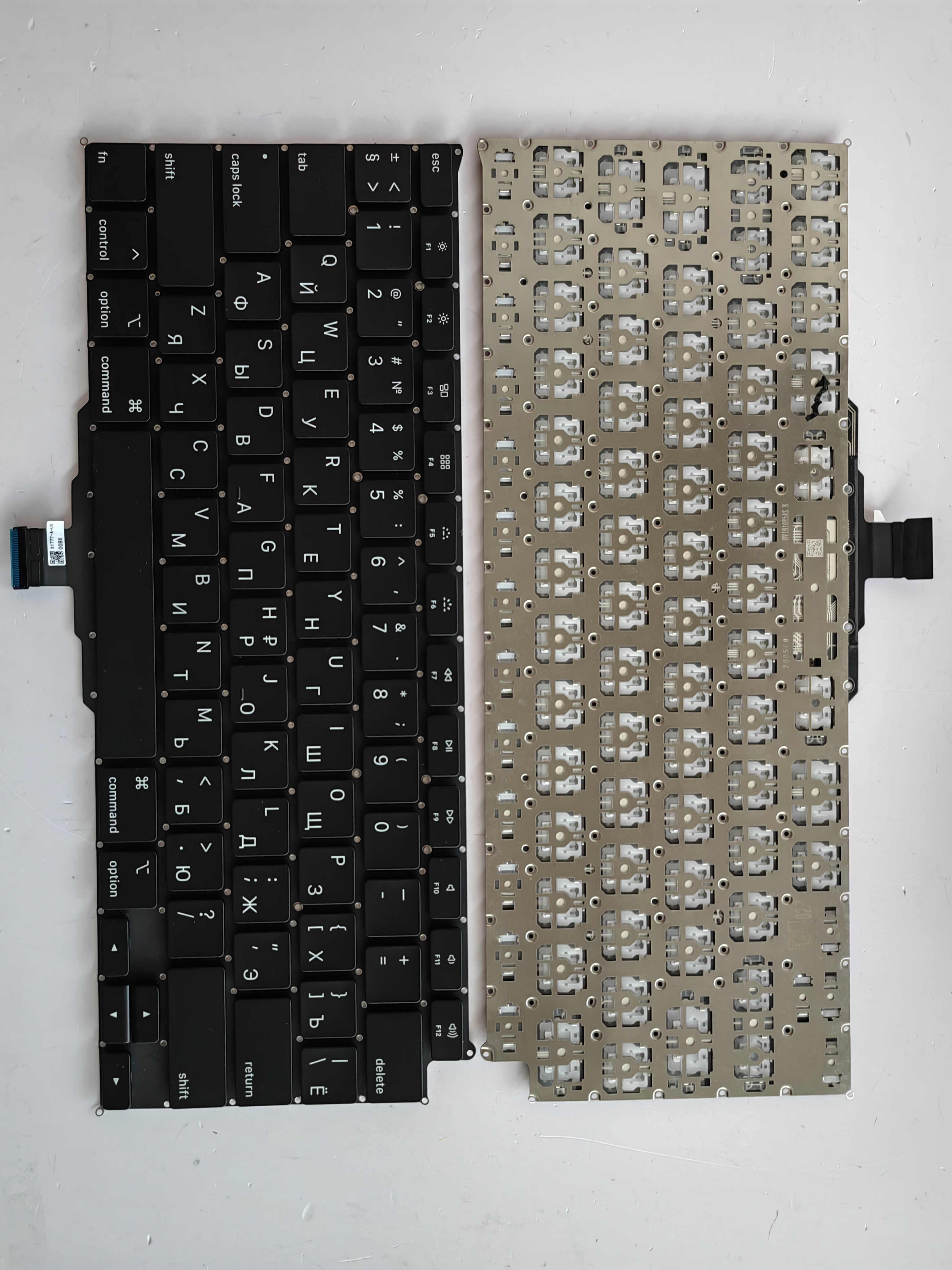 Picture of New Replacement Laptop Keyboard For APPLE A2179 small carriage return BLACK RU Layout